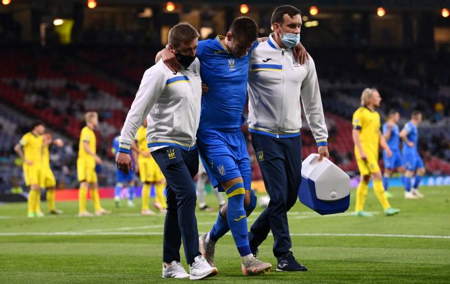 Нападающий сборной Украины Беседин выбыл на полгода из-за ряда травм колена