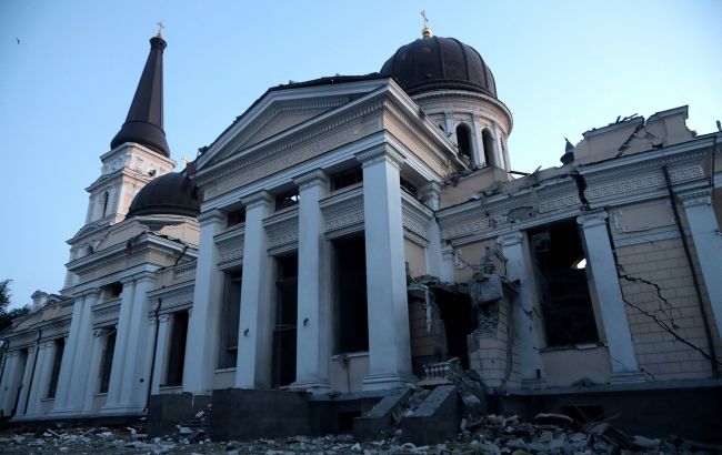 Спасо-Преображенський собор в Одесі може обвалитися після російського обстрілу