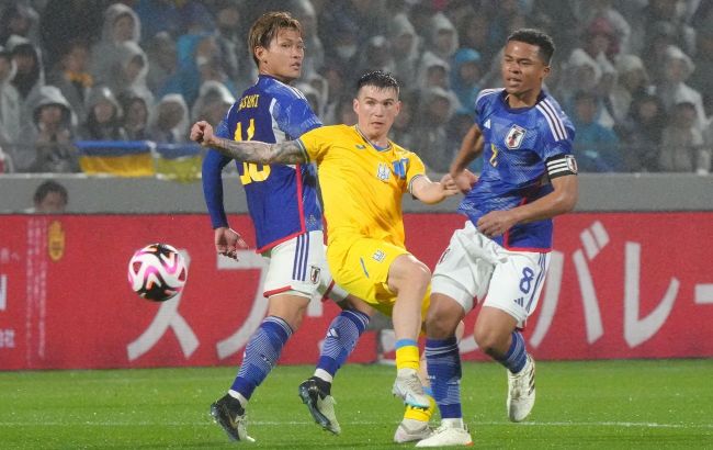 Олимпийская сборная Украины проиграла Японии первый спарринг перед Играми-2024