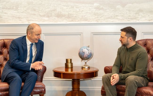 Зеленский встретился с премьером Ирландии по дороге в США: что известно