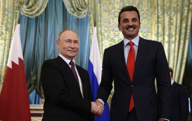 Эмир Катара прибыл в Москву говорить с Путиным об Украине