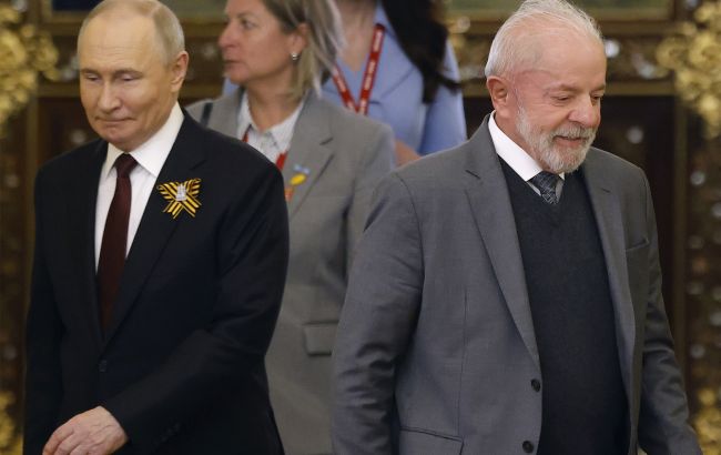 Путін не вийшов? Лула полетів з РФ ні з чим після обіцянок вмовити його на переговори