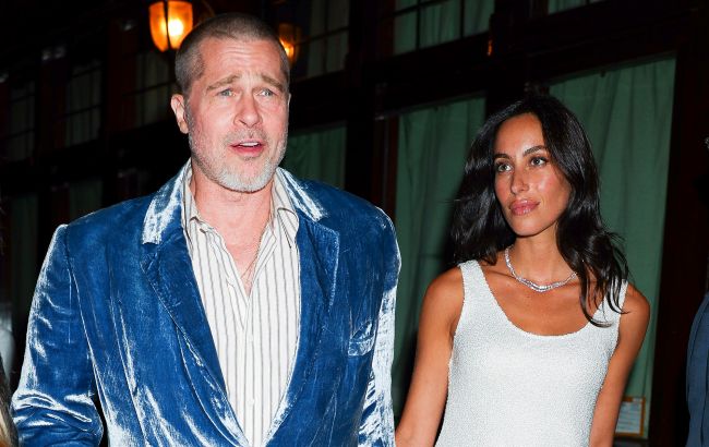 Гарячий дует: Бред Пітт і його молодша на 30 років наречена підкорили парним "луком"