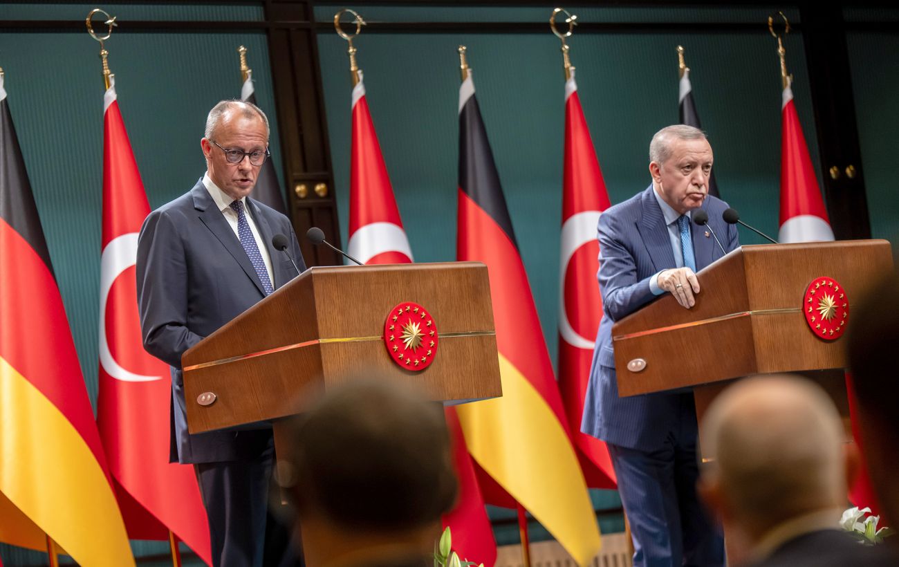 Ердоган і Мерц посварилися через Газу під час зустрічі в Анкарі