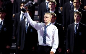 Шведський репер розбив статуетку Moonman прямо на сцені під час виступу на MTV VMA