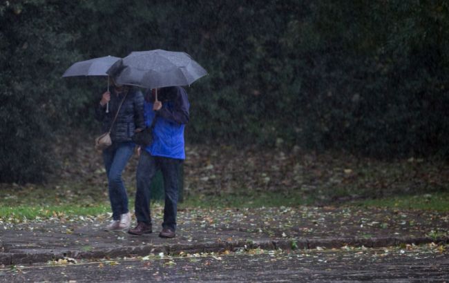 В Україні сьогодні дощі майже по всій території, температура до +25