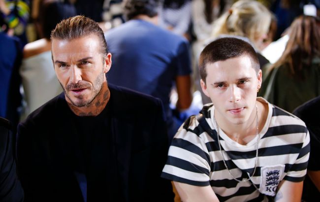 Дэвид Бекхэм растрогал посланием к сыну Бруклину после месяцев вражды
