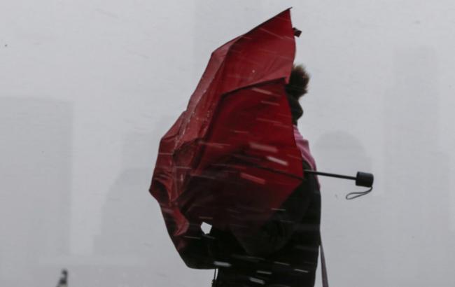 В Киеве и области ожидаются дожди, местами с мокрым снегом