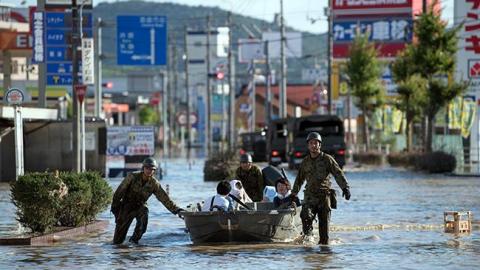 Наводнение в Японии: количество жертв возросло до 120