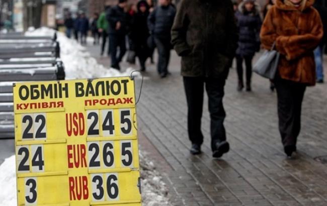 Cередньозважений курс долара на міжбанку 16 квітня склав - 21,50 грн/дол., - НБУ