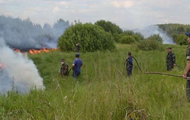 Пожежа під Чорнобилем: радіаційний фон в нормі