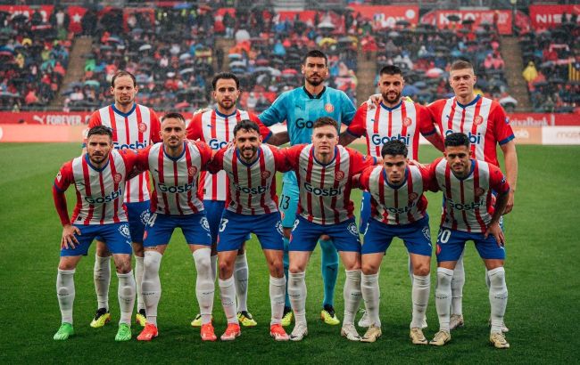 Довбик дублем приложился к нелегкой победе "Жироны" в чемпионате Испании: видео