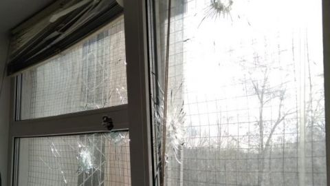 В Киеве обстреляли здание суда