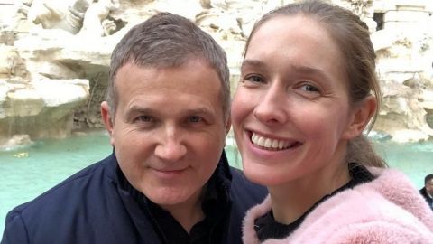 Вже дорослі: Юрій Горбунов прогулявся по Києву з дворічним синочком Іваном