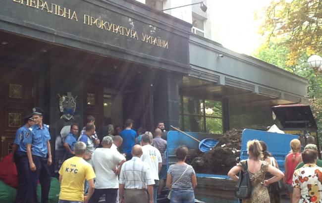 Під ГПУ почалася бійка