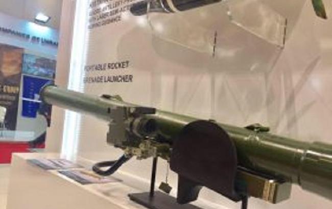 На міжнародній виставці представили український переносний реактивний гранатомет