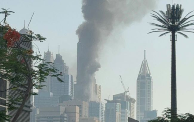 У Дубаї палав 67-поверховий хмарочос: відео масштабної пожежі