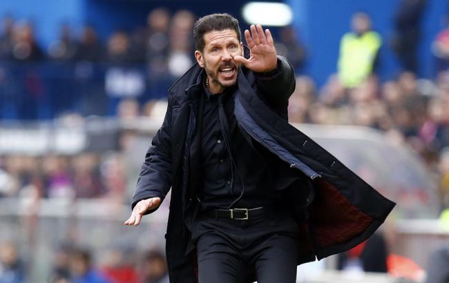 "Атлетико" хочет продлить контракт с главным тренером Симеоне