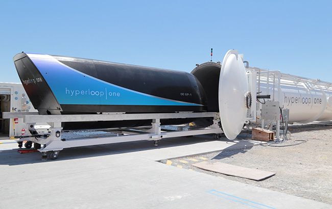 Hyperloop One розігнала надшвидкісну систему поїздів до 310 км/год
