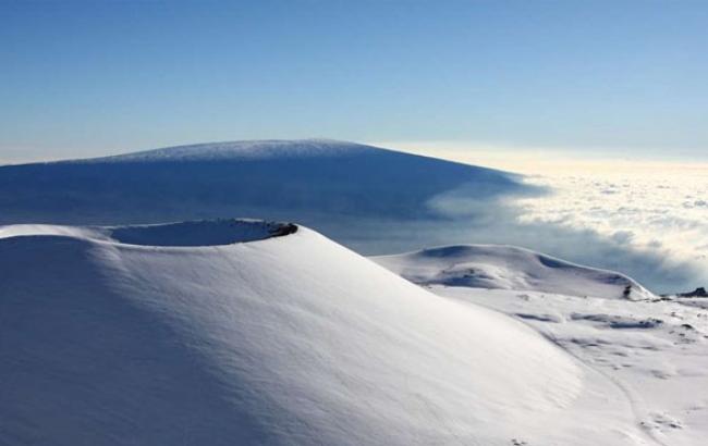 Лыжный серфинг: на Гавайях выпало 90 сантиметров снега