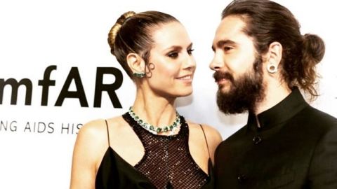 Стильна парочка: Хайді Клум і Том Каулітц демонструють незвичайні образи і палкі почуття