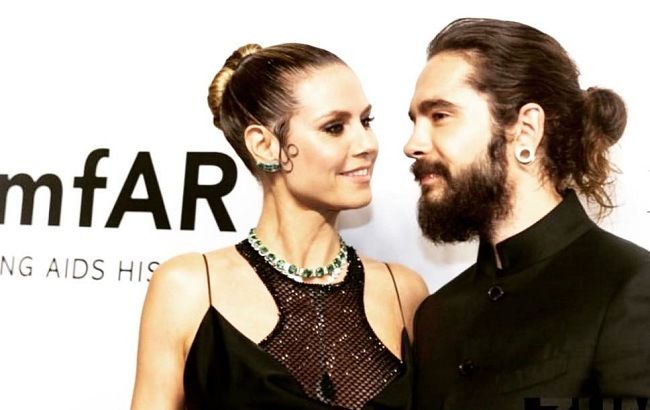 Стильна парочка: Хайді Клум і Том Каулітц демонструють незвичайні образи і палкі почуття