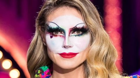 Стильный провал: Хайди Клум в платье-шторе натолкнула на мысль о возможной беременности