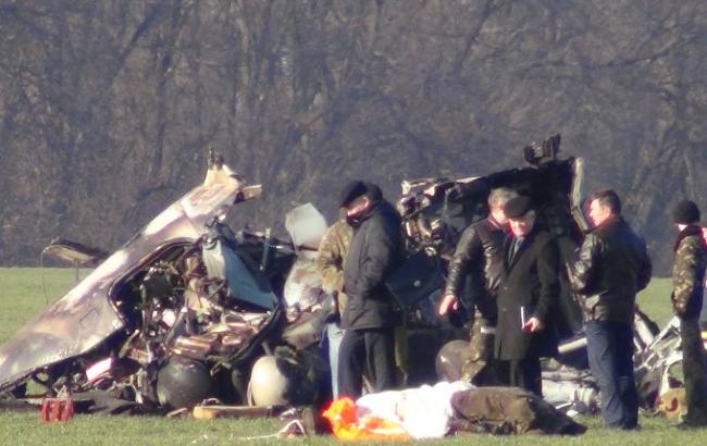 Прокуратура возбудила дело по факту крушения вертолета под Киевом