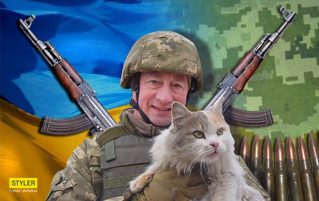 Не залишає воїнів: український військовий розповів про героїчну кішку Кульку з передової