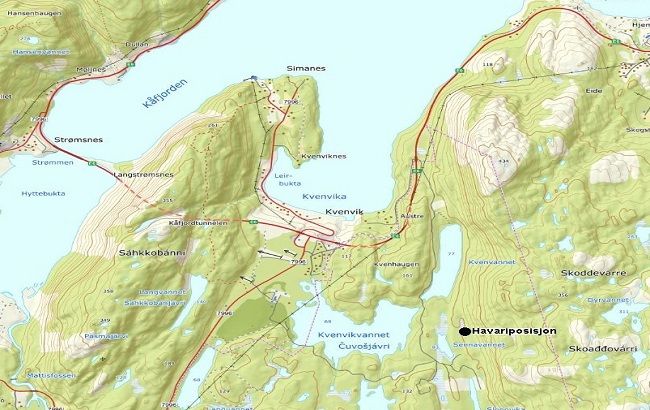 При крушении вертолета в Норвегии погибли четыре человека