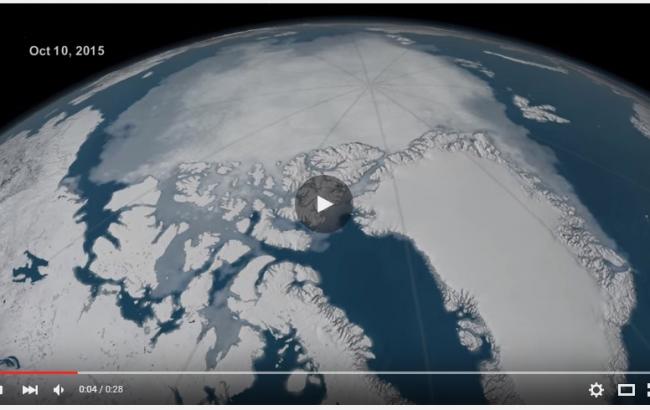 В Арктиці зафіксовано рекордне танення льоду