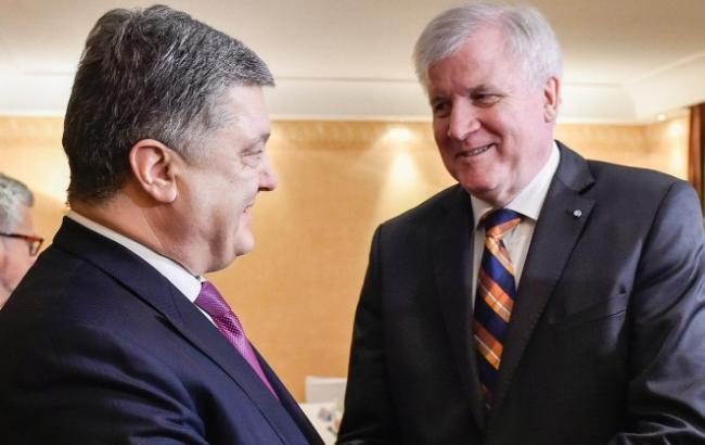 Порошенко провів зустріч з прем'єр-міністром Баварії