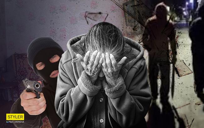 Під Києвом банда пограбувала магазин і взяла в заручники пенсіонерку