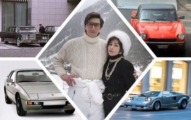 Колеса для Гуччі: які розкішні автомобілі можна побачити у фільмі "Дім Gucci"