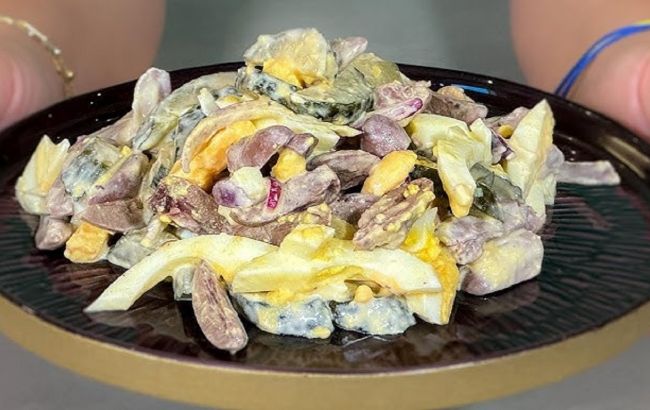 Салат із курячих сердечок: простий і ситний рецепт для буднів і свят