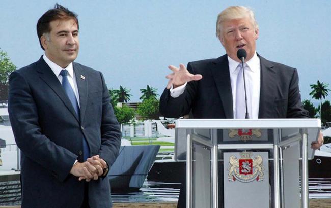 "Я это предсказывал": Саакашвили признался в давней дружбе с Трампом