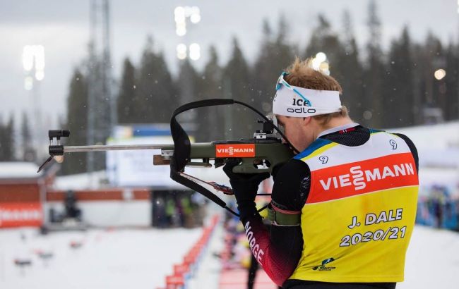 Норвежец Дале неожиданно победил в последней гонке Рупольдинга