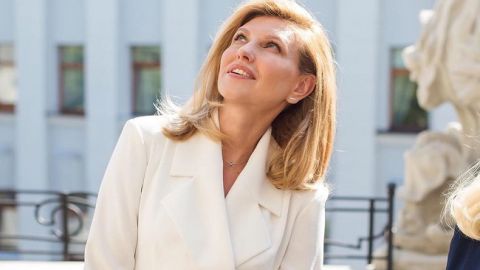 "Олена прекрасна": дружина Зеленського з'явилася на публіці в стильному брючному костюмі