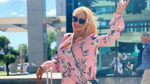 На роботу як на відпочинок: Лілія Ребрик захопила стильним літнім "луком"