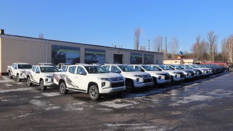 МВД опровергает продажу автомобилей, полученных в рамках помощи от США