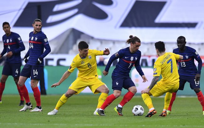 Дотерпели. Сборная Украины сыграла вничью с Францией в отборе на ЧМ-2022