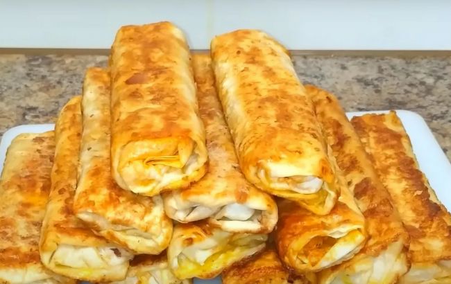 Невероятная вкуснотища из лаваша и фарша: подойдет для завтрака или перекуса