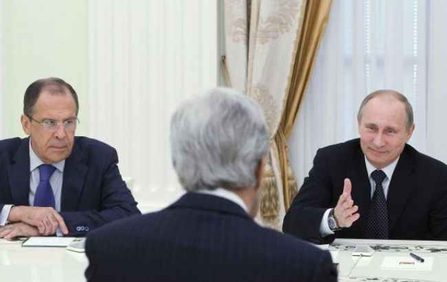 Керри сообщил об "откровенных" дискуссиях с Путиным
