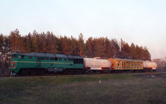 К тушению пожаров в Луганской области привлекли поезд