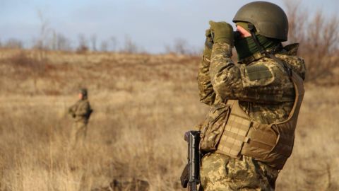 На Донбассе погиб украинский военный. Украина пожаловалась ОБСЕ