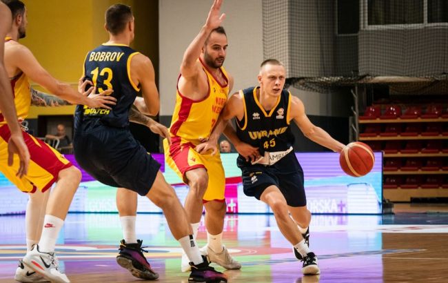 Баскетбольная сборная Украины одолела Северную Македонию в отборе к ЧМ-2023