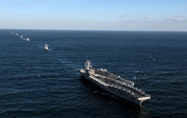 Російські бойові літаки пролетіли в милі від американського авіаносця у Корейського півострова