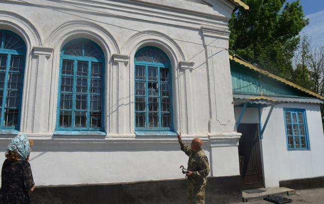 Боевики обстреляли церковь в Золотом, - Москаль