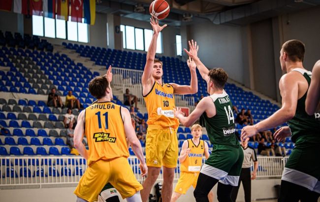 Молодежная сборная Украины победила Литву на Евробаскете-2022