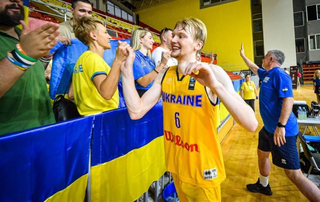 Лидер молодежной сборной Украины попал в символическую команду Евробаскета U-20